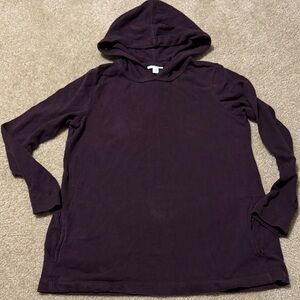 Women's Purple Hoodie Sweatshirt